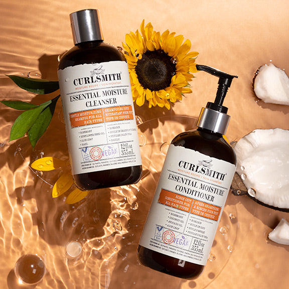 CURLSMITH Essential Moisture 3点セット Introducing Essential Moisture Shampoo & Conditioner