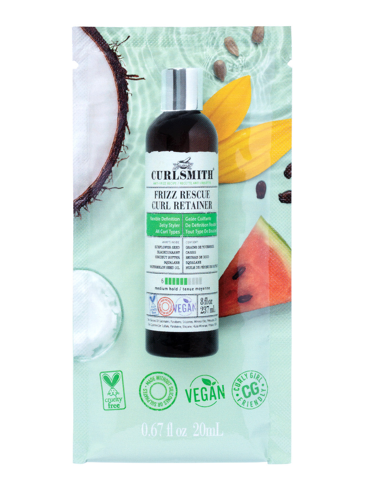 Frizz Curl Retainer Sachet 20ml