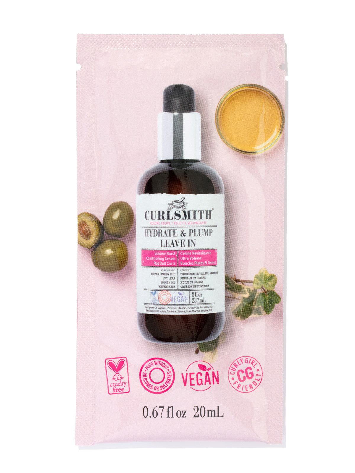 Hydrate & Plump Leave in Sachet 20ml