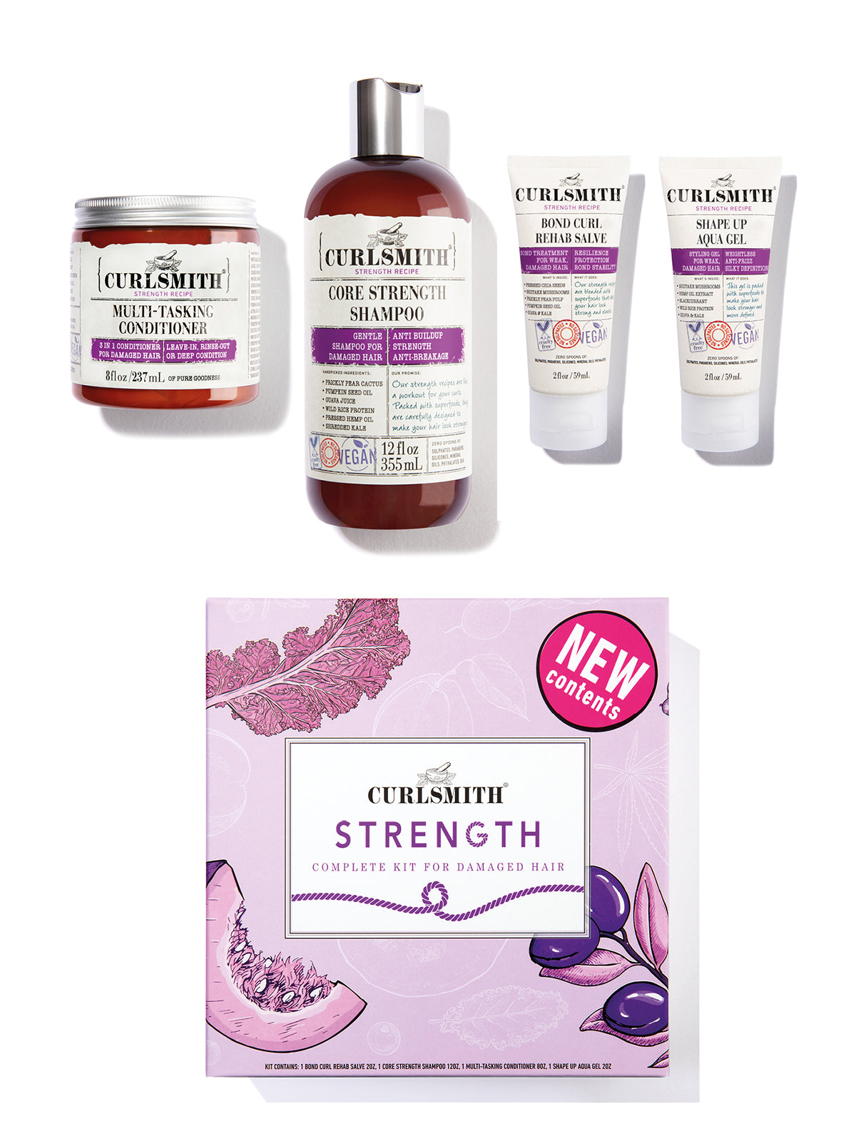 Strength Superfood Protein Kit | Curlsmith
– Curlsmith USA
-image