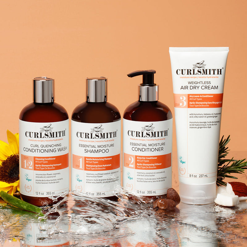 Four Step Wash Day Method with Added Moisture