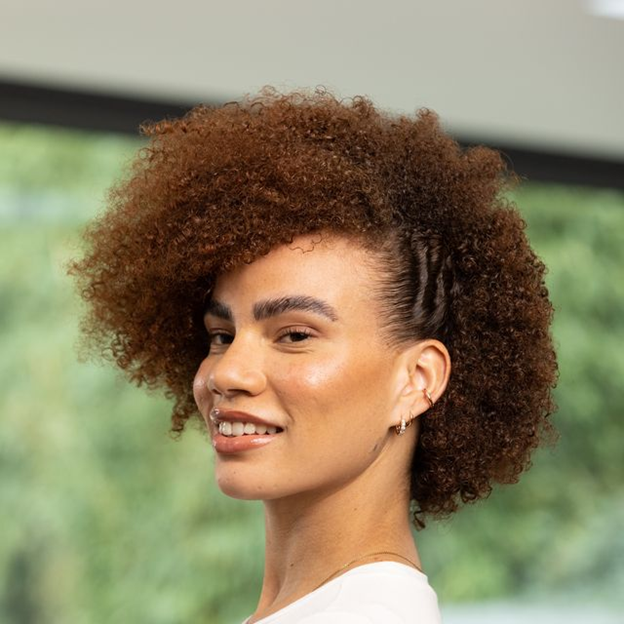Snatched Back The Curly Snatch-back