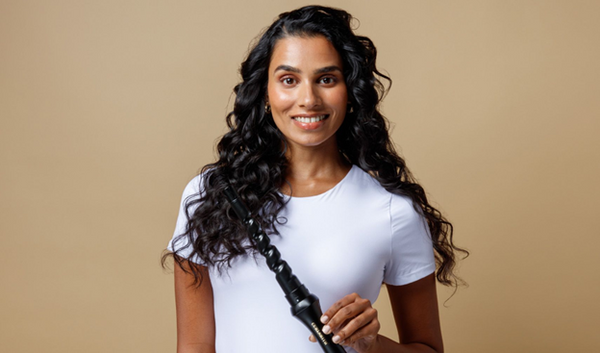 Woman with Defrizzion Wand