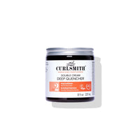 Curlsmith Double Cream Deep Quencher jar on a white background