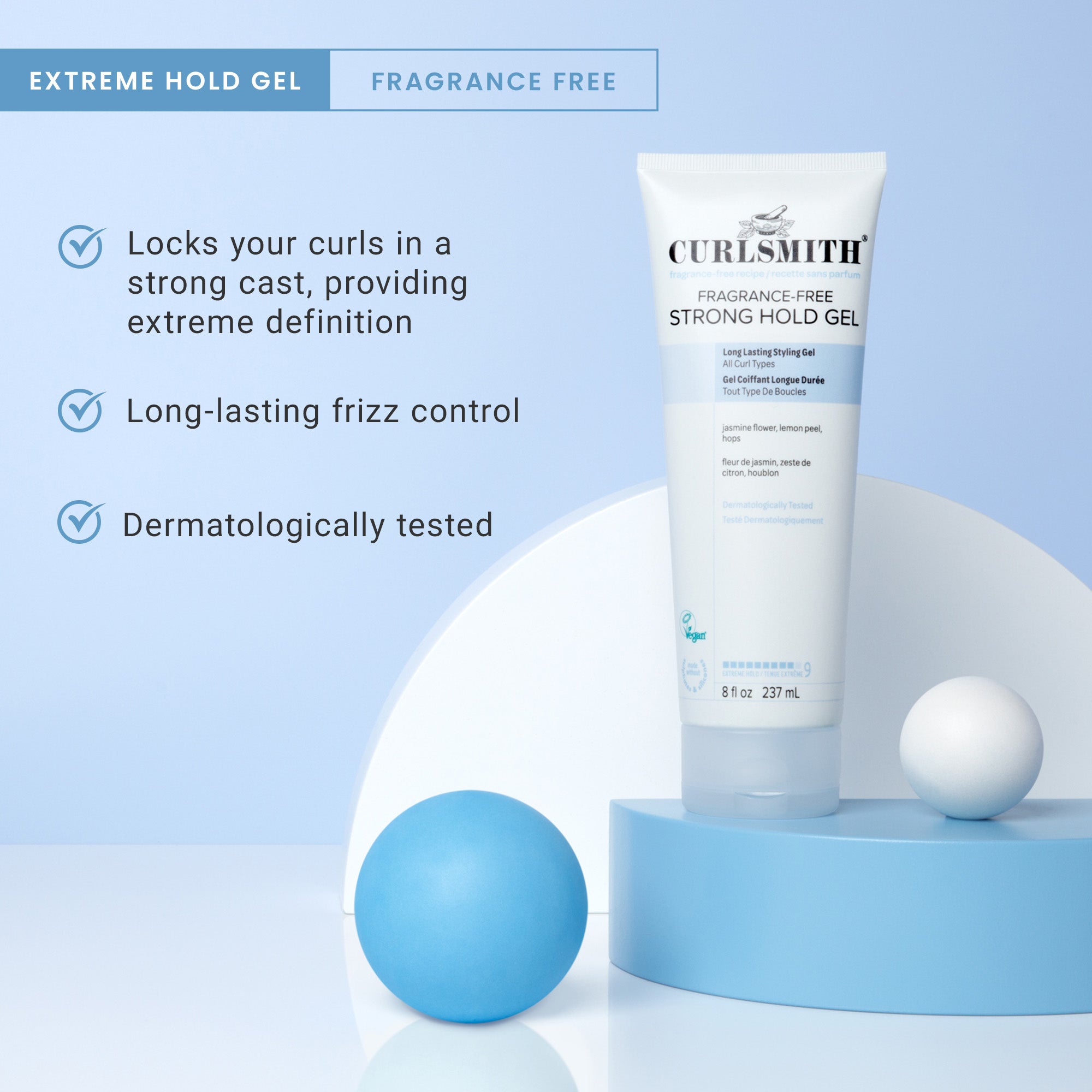 Fragrance-Free Strong Hold Gel