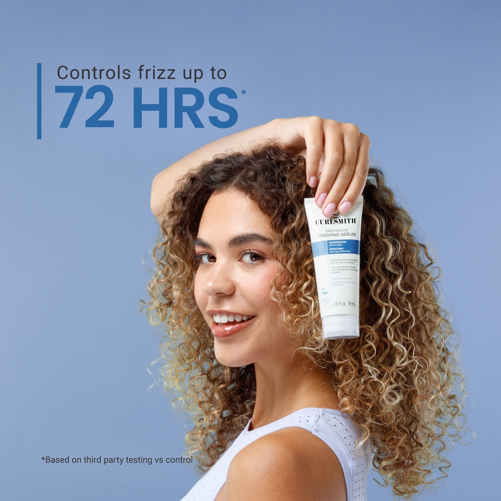 Curlsmith Frizz Rescue Finishing Serum - Thumbnail 3