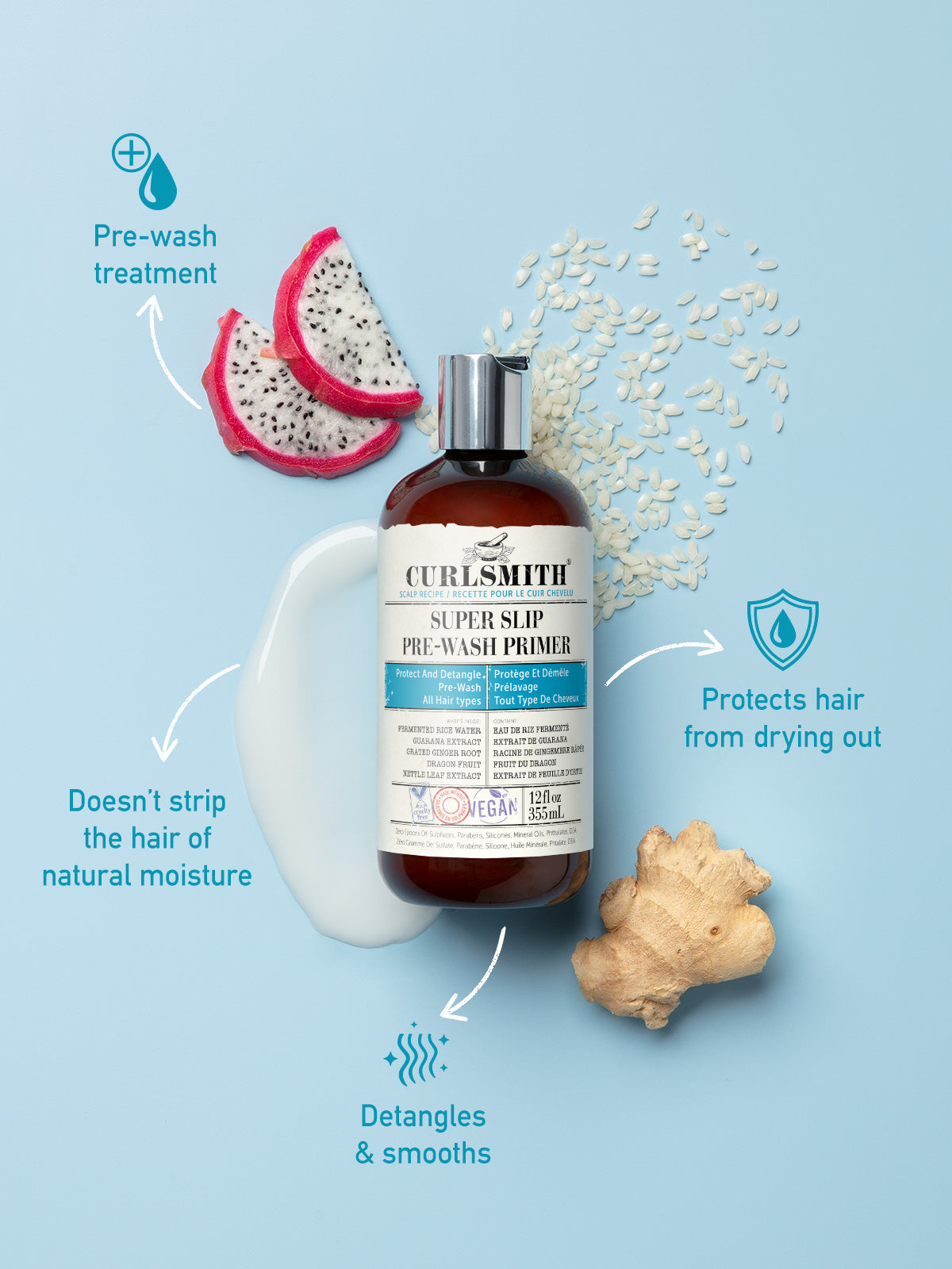エッセンシャルオイル Smith Super Slip Pre-Wash Primer