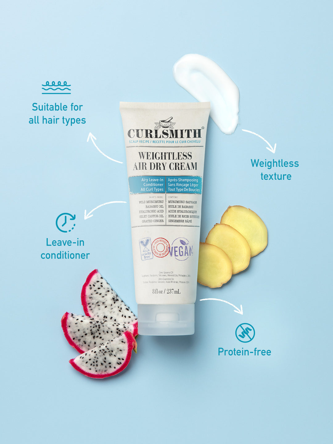 Weightless Air Dry Cream | Curlsmith – Curlsmith USA