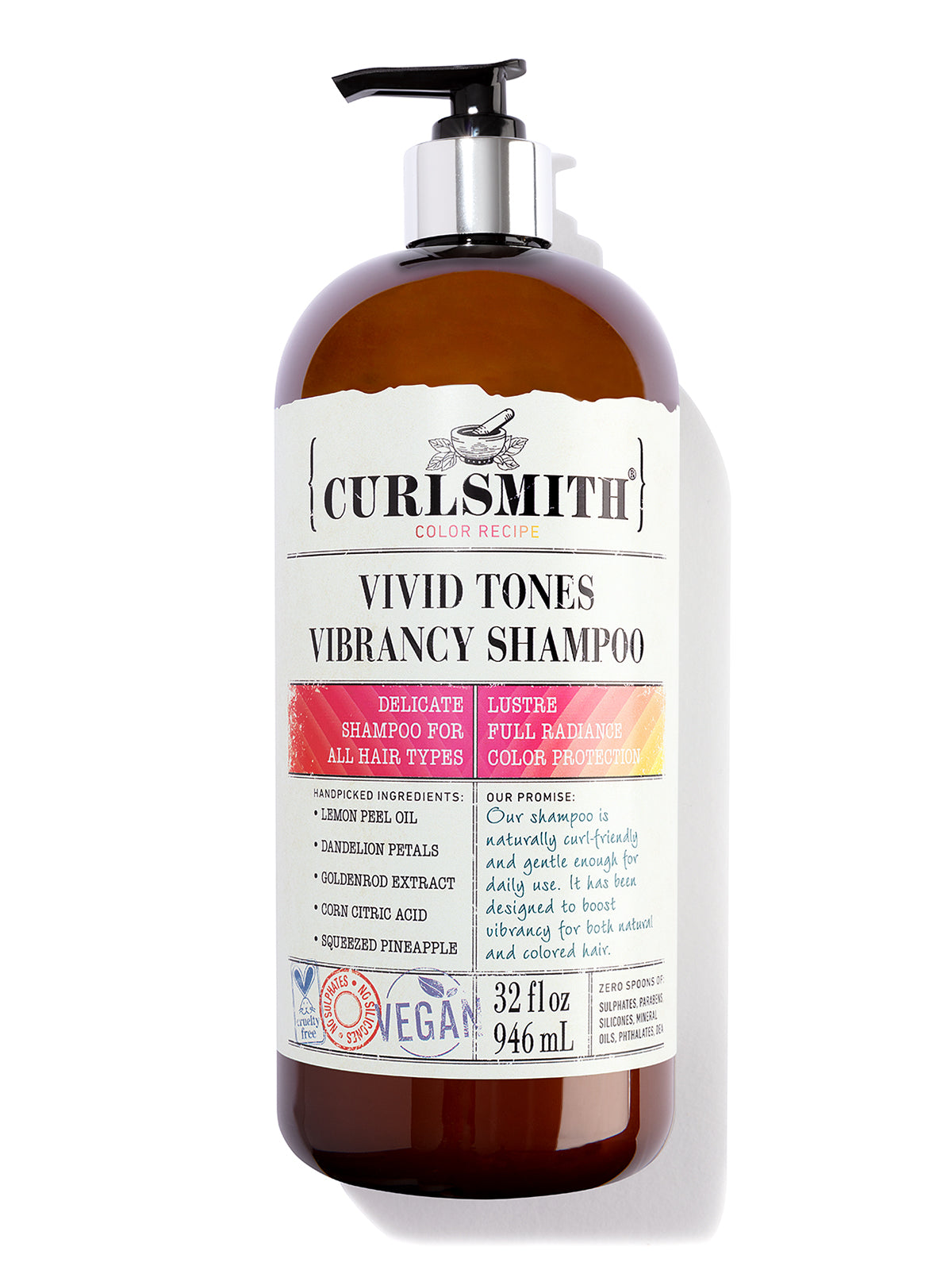Vivid Tones Vibrancy Shampoo Curlsmith